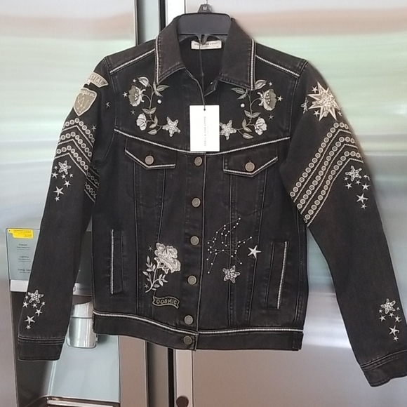 💕SPELL & THE GYPSY💕 Celestial Embellished Jacket XS NWT - Picture 9 of 16